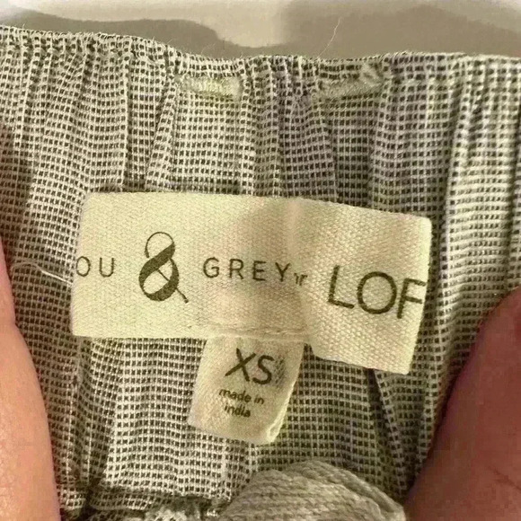 Lou and Grey Loft Pull On Linen Shorts Size XS - Picture 3 of 3